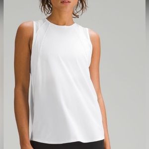 Lulu lemon new with tags size 6 white sculpt tank